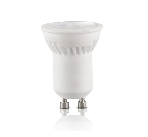 SMD LED žiarovka GU10 MR11 35mm 230V 4W studená