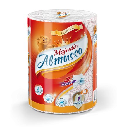 ALMUSSO MAJESTIC XL PAPIEROVÁ UTERÁK 3 VRSTVA 40M