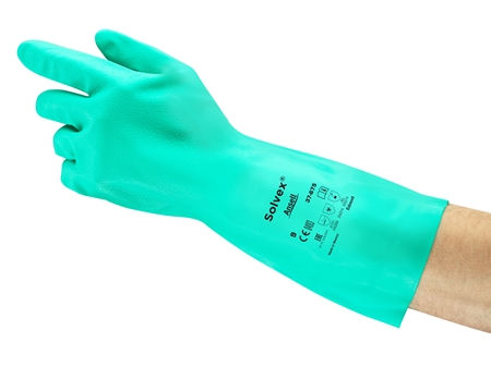 NITRILOVÉ RUKAVICE SOL-VEX 37-675 CHEMICKY ODOLNÉ R10