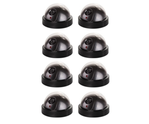 DUMMY CAMERA KAMERA BLIKAJÚCA DOME LED MONITOROVANIE