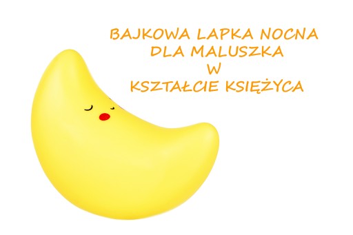 MESIAČNÁ NOČNÁ LAMPA 3 FARBY 13CM E0755 EMAJ