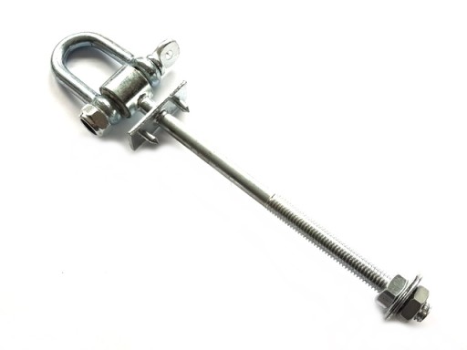 HÁČKOVÝ HÁK S SHAKEL M12 MONTÁŽ + TEFLÓN
