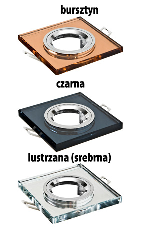 Sada halogénového svietidla GLASS + LED GU10 9W