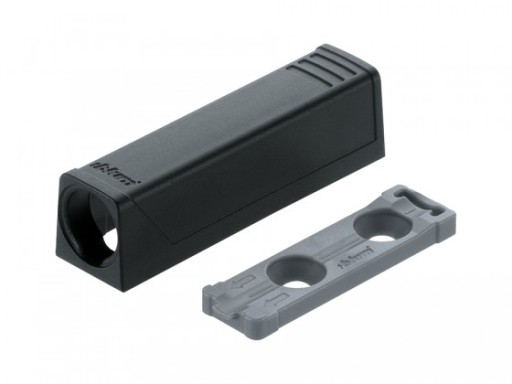 Adaptér rovný BLUM 956.1201 Tip-on 53mm čierny