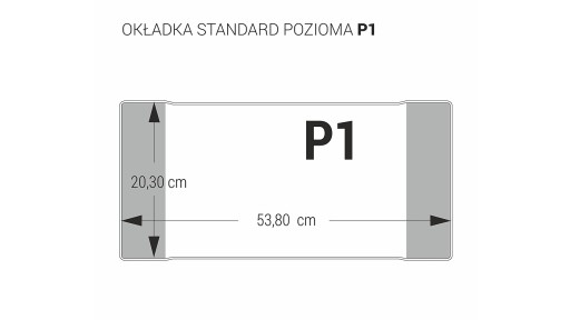 Školský obal na noty P1 horizontálny BIURFOL 1 ks