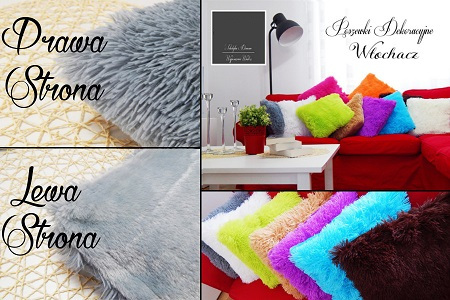 DEKORATÍVNY FUNKČNÝ VANKÚŠ 40x40 PLYŠ