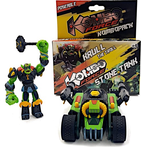 BLOKY - ROBOT ORK + SADA NA MONTÁŽ VOZIDLA