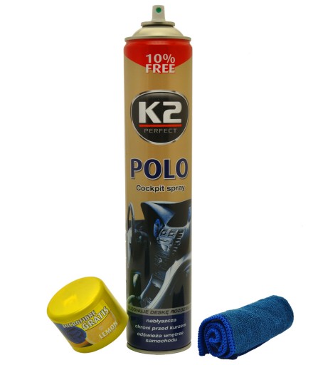 K2 Polo Cockpit LEMON LEMON 750ML PLAK do kokpitu