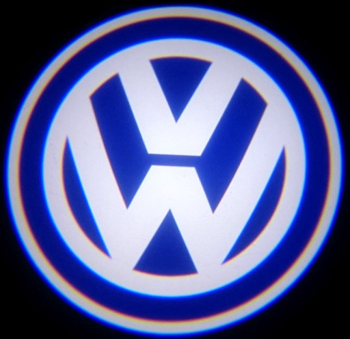 VW led bezdrôtové logo Volkswagen golf passat