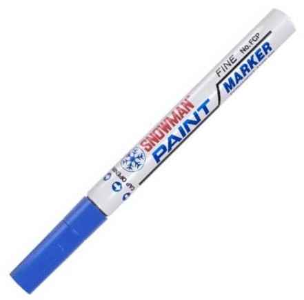 Oil Marker SNOWMAN Oil Marker 1.5 BLUE