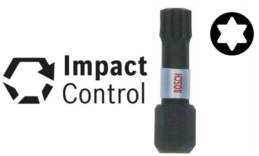 BOSCH IMPACT BIT Hrot IMPACT CONTROL T20 25mm 1ks