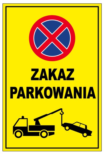 TABUĽKA ZÁKAZ PARKOVANIA 30x20 dibond tabuľka