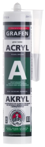 Akrylátový tmel SVETLO GREY Grafén 300ml.