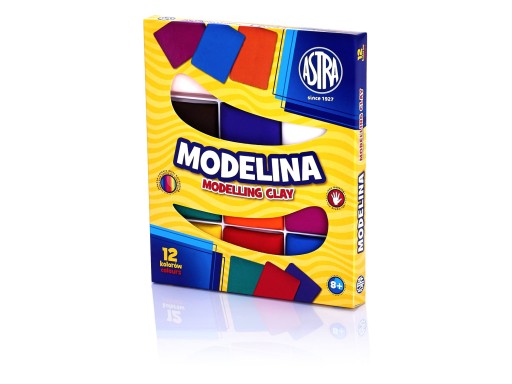 Astra modelovacia hmota intenzívne farby 12 farieb