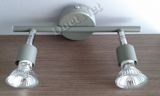 Pásová lampa Santiago 2x50W GU10 Reality