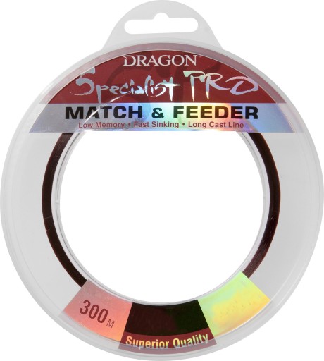 SPECIALIST Pro MATCH & FEEDER vlasec 0,18 mm/4,75 kg DRAGON
