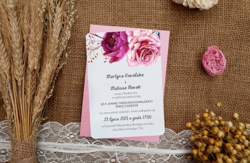 Zbierka pozvánok Mia Flowers Personalization Z5P