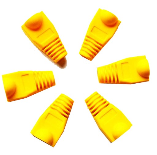 50 KS. KRYTY ZÁSTRČEK RJ45, MIX FARIEB