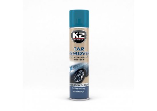Odstraňuje decht, lepidlo K2 TAR REMOVER 300 ML