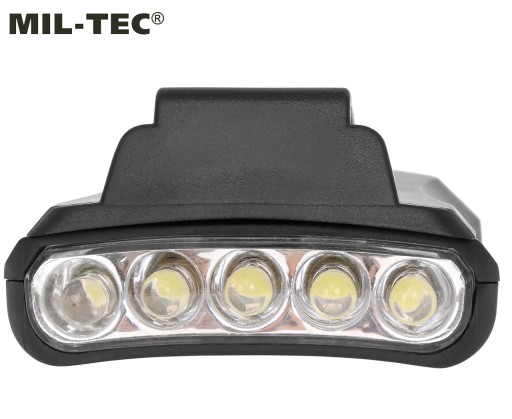 ČELOVÁ LAMPA s Klipmi na klobúk, šilt, batoh