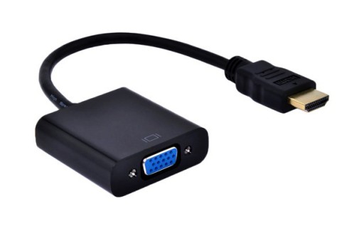 ADAPTÉR Konvertor z HDMI na VGA káblový DSUB monitor