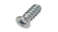 EURO skrutka so zápustnou hlavou 6mm x 13mm 100 kusov