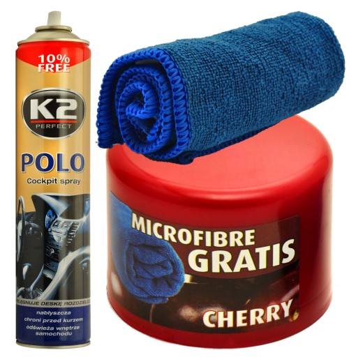 K2 Polo Cockpit CHERRY 750ML PLAK do kokpitu