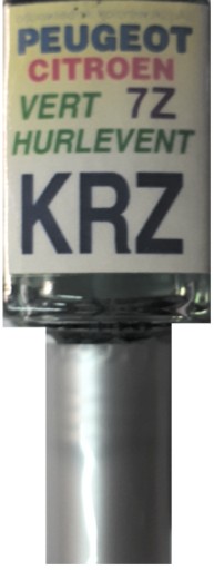 CITROEN PEUGEOT KRX 7XBR VERT BORA BORA ARA PAINT
