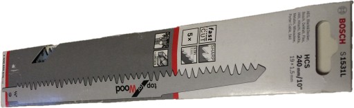 BOSCH Pílový kotúč na šabľu 240 mm 1531L