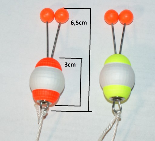 Fluo závesný signál 6,5 cm so šnúrkou