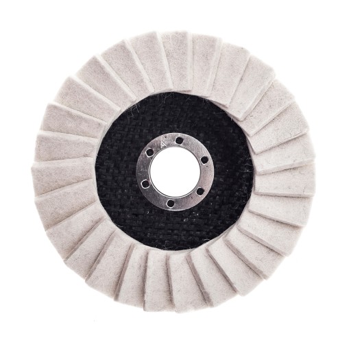VENTILÁTOROVÝ PLSTENÝ DISK NA LEŠTENIE KOVOV 125