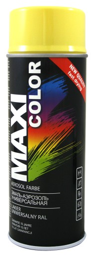 MAXI SPREJ NITRO LAK FARBA RAL 1018 žltá