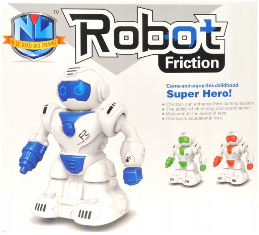 POHYBLIVÉ PRVKY ROBOT CHODÍ A POHYBUJE RUKAMI