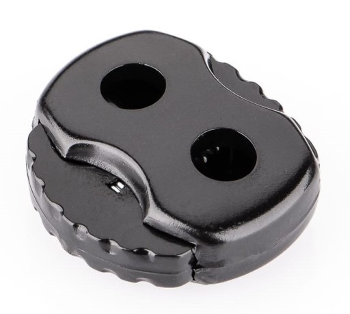 FLAT LINE STOPPER - ČIERNA - 2 ks.