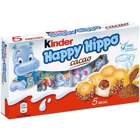 Ferrero Kinder Happy Hippo 5x20,7 g z Nemecka