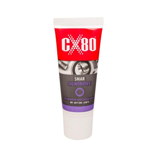 CX80 SILIKÓNOVÉ MAZIDLO 40g BEZFAREBNÉ NA GUMOVÉ PLASTY