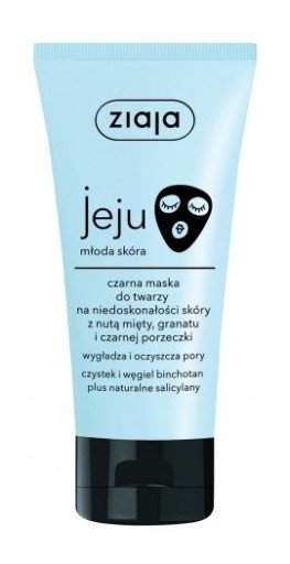 ZIAJA JEJU ČIERNA MASKA NA TVÁR NEDOKONALOSTÍ