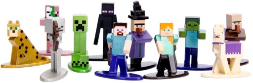 MINECRAFT KOVOVÁ POSTAVKA BLIND BAG SURPRISE MOJANG