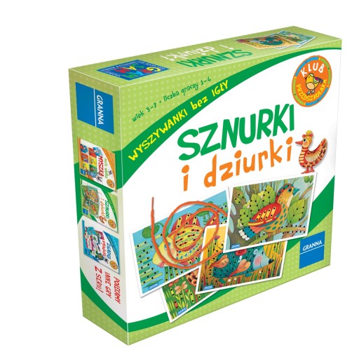 Struny a otvory. Výšivka bez ihly. Babka