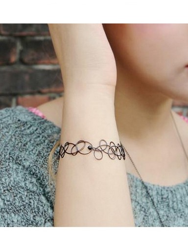 Black Choker Náhrdelník Chocker 3ks náhrdelník