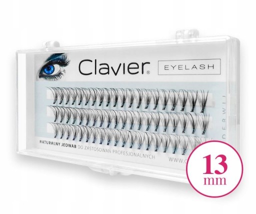 CLAVIER EYELSH TUMBLES DENSE SILK NATURAL 13 mm
