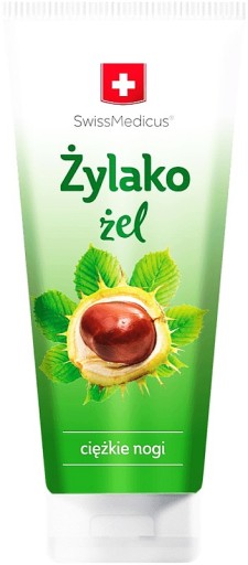 SwissMedicus gél na kŕčové žily - na ťažké nohy - 200 ml