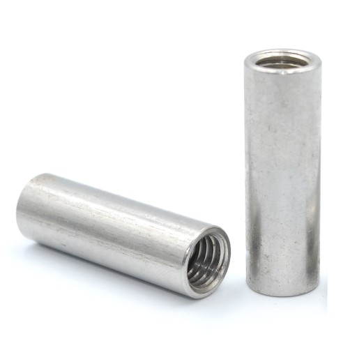 M10x40 PREDLŽENÁ SPOJNÁ MATICA, NEREZ A2 9290 (1)