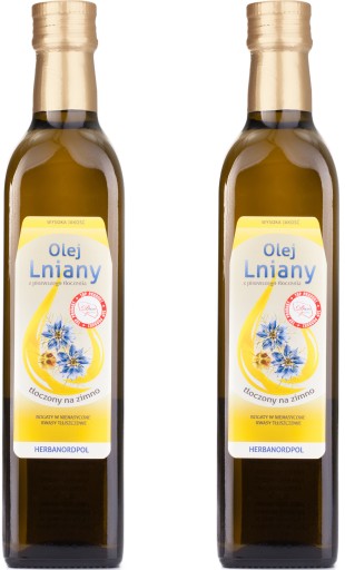 Ľanový olej lisovaný za studena, FRESH 250 ml - Omega 3