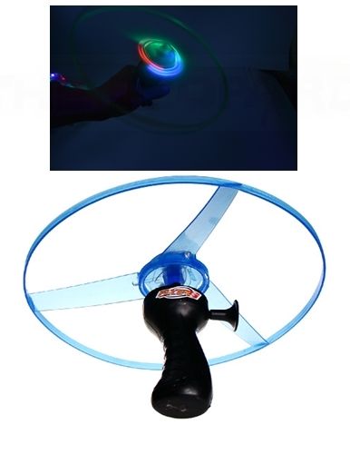 Lietajúci UFO prsteň + LED + odpaľovač HIT LETO