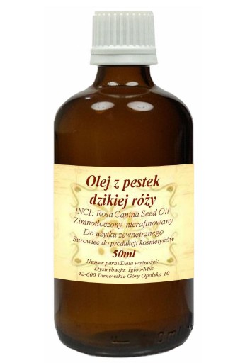 Olej zo semien WILD ROSE 50ml, lisovaný za studena