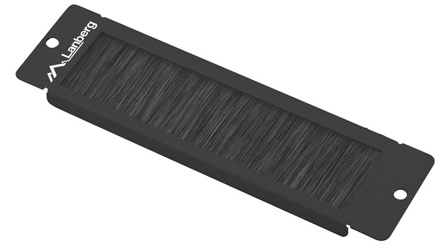 Kartáčový panel 10'' RACK 1U Black Lanberg