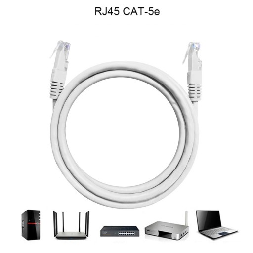 UTP CAT5E LAN ETHERNET SIEŤOVÝ KÁBEL RJ45 3m