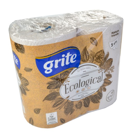 GRITE TOALETNÝ PAPIER 4KS EKOLOGICKÝ