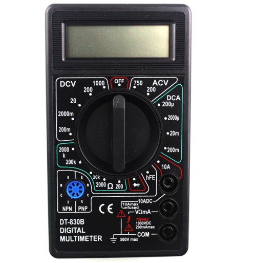 ELEKTRONICKÝ DIGITÁLNY MULTIMETER DT-830B
